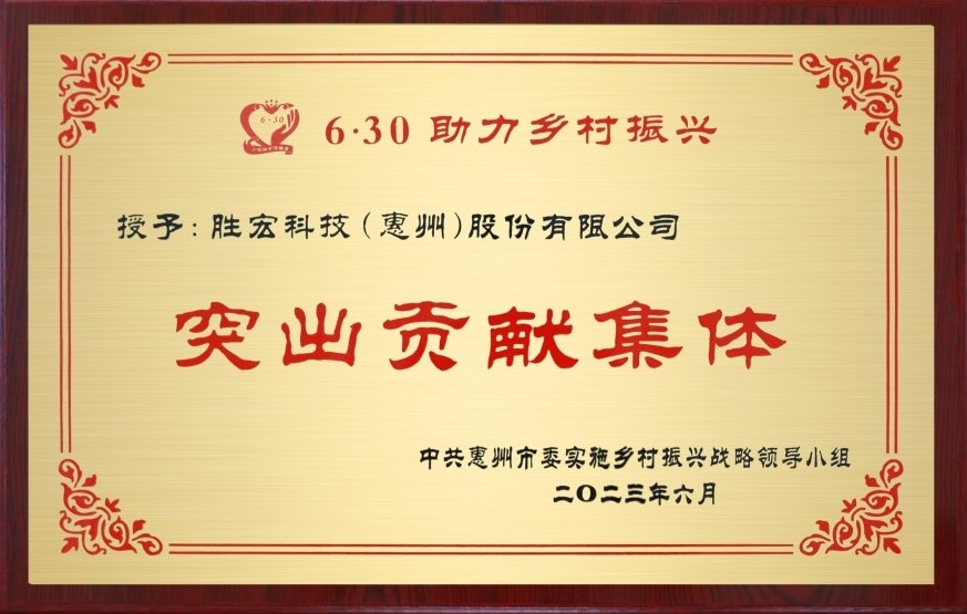世俱杯科技荣获乡村振兴“突出贡献集体”奖